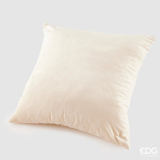 EDG Enzo De Gasperi Weihnachts-Mistelzweig-Samtkissen mit Kappe, 45 x 45 cm