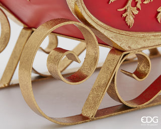 EDG Enzo de Gasperi Weihnachtsbaumschlittenfuß mit Geschenken B43 H39 cm