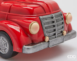 EDG Enzo de Gasperi Weihnachtsbaumständer Van mit Geschenken H37 B48 cm