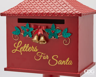 EDG Enzo De Gasperi Cassetta Posta Natalizia H94x34x27 cm