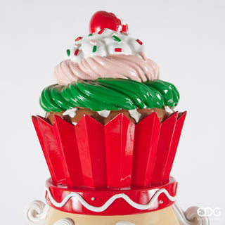 EDG Enzo de Gasperi Soldatino Schiaccianoci Marzapane Con Carillon Musica e Movimento H216 cm