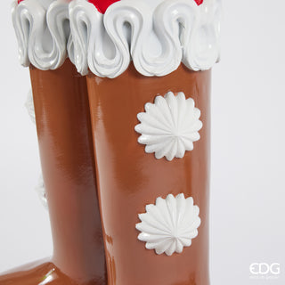 EDG Enzo de Gasperi Soldatino Schiaccianoci Marzapane Con Carillon Musica e Movimento H216 cm