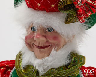 EDG Enzo De Gasperi Christmas Elf Decoration H 90 cm