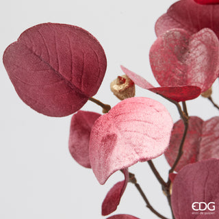 EDG Enzo De Gasperi Set 3 Rami di Eucalipto in Velluto H90 cm