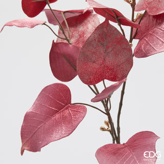 EDG Enzo De Gasperi Set 3 Rami di Ficus in Velluto H80 cm