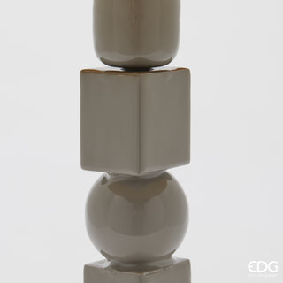 EDG Enzo De Gasperi Table Lamp Geometries Grey