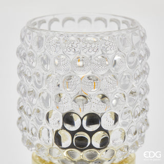 EDG Enzo De Gasperi Lampada da Tavolo Bubbles Trasparente