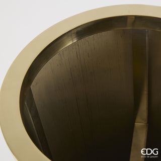 EDG Enzo De Gasperi Vaso Svasato in Acciaio H110xD37 cm
