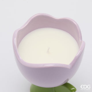EDG Enzo de Gasperi Candela Tulip con Profumo H11 cm Lilla