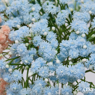 EDG Enzo De Gasperi Set 3 Bouquet Gypsophila Colori Assortiti H34 cm