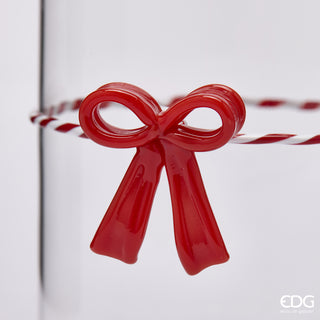 EDG Enzo de Gasperi Contenitore Fiocco Cilindro H22 cm