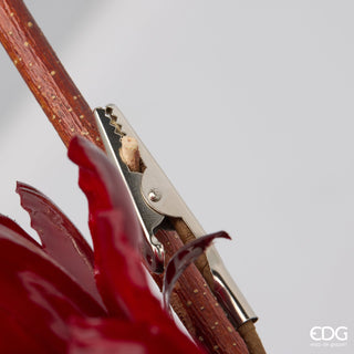 EDG Enzo De Gasperi Pivoine Clip brillant D17 cm