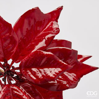 EDG Enzo De Gasperi Stella Natale Glossy Clip D23 cm