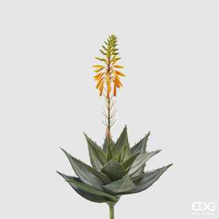 EDG Enzo De Gasperi Ramo Artificiale di Aloe Succulent H36 cm