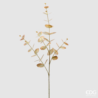 EDG Enzo de Gasperi Ramo Artificiale Eucalipto Ramato H89 cm