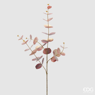 EDG Enzo de Gasperi Ramo Artificiale Eucalipto Rosso H89 cm