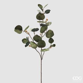 EDG Enzo De Gasperi Eukalyptuszweig Grüner Samt H 90 cm