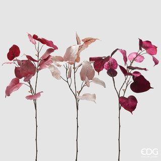 EDG Enzo De Gasperi Set mit 3 Ficuszweigen aus Samt, H 80 cm