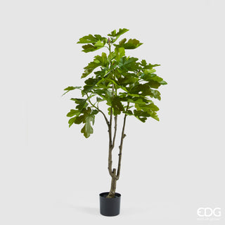 EDG Enzo De Gasperi Pianta Artificiale Ficus con Vaso H150 cm