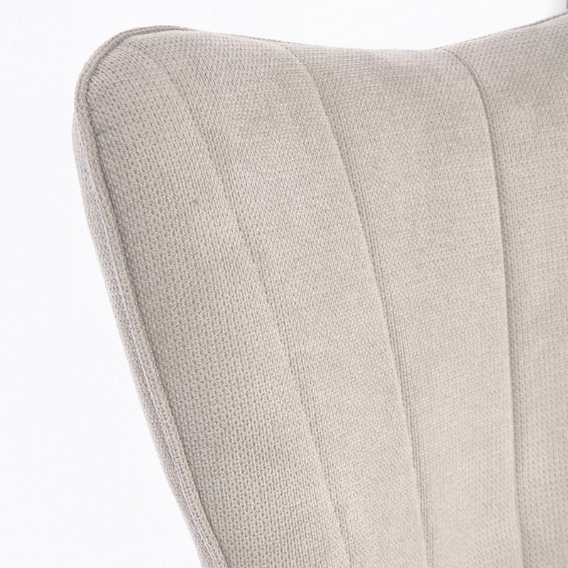 Andrea Bizzotto Poltrona Girevole Inas Beige