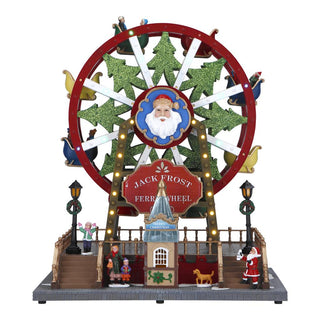 Timstor Animated Christmas Ferris Wheel with Lights and Sounds