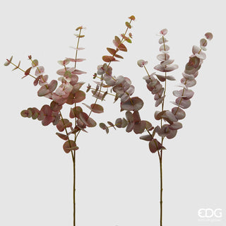 EDG Enzo De Gasperi Set 2 Rami di Eucalipto Olis H96 cm Sfumature di Rosa