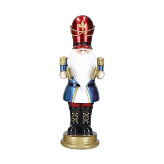 Timstor Nutcracker Soldier with Plates H33 cm in Resin