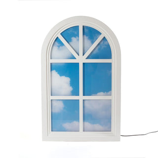 Seletti Lampada Grenier Window in Legno H90 cm
