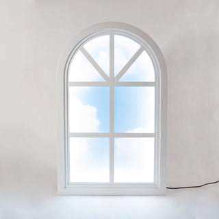 Seletti Grenier Window Lamp in Wood H90 cm