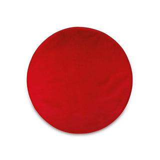 TonoSuTono Weihnachtsteppich aus rotem Samt, D145 cm