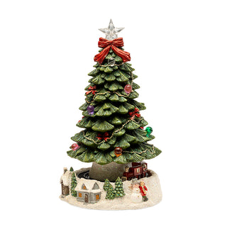 Lamart Carillon Albero di Natale Movimento e Luci H30 cm