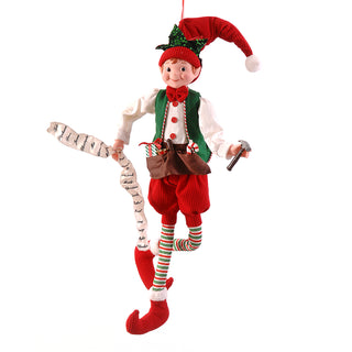 Vetur Decorazione Pendente Elfo H71 cm