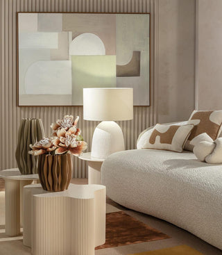 The Black Goose Low Porcelain Vase Ø18.5x27.5h cm