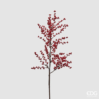 EDG Enzo De Gasperi Weihnachtszweig Roter Ilex H 80 cm