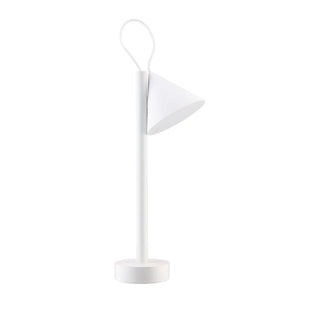 Alessi Lampada da Tavolo Ricaricabile Tsumiki Bianco