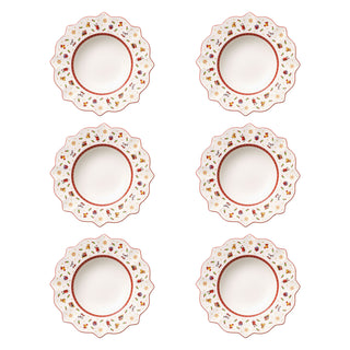 Villeroy & Boch Toy's Delight Set 6 Piatti Fondi Bianco D26 cm