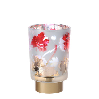 Hervit Glass Foliage Lamp D10x15 cm