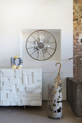 Arti e Mestieri Portaombrelli Butterfly Bianco