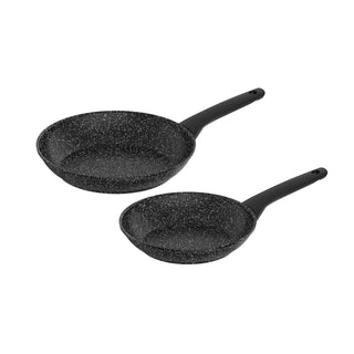 Moneta Set 2 Padelle Magnolia 20 + 26 cm Stone Black