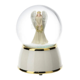 Hervit Creations Sfera Acqua Carillon Angelo in Porcellana