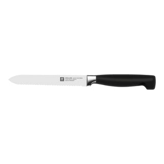 Zwilling Ceppo di Coltelli 7 Pezzi Four Star in Legno Bianco