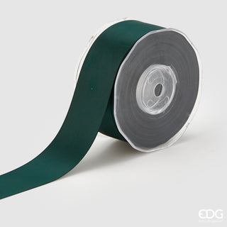 EDG Enzo de Gasperi Double Satin Ribbon 40mm 20m Dark Green