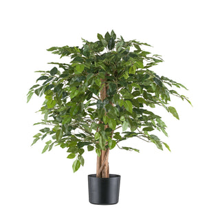 Gasperi Artificial Plant of Ficus Benjamina H85 cm with Pot