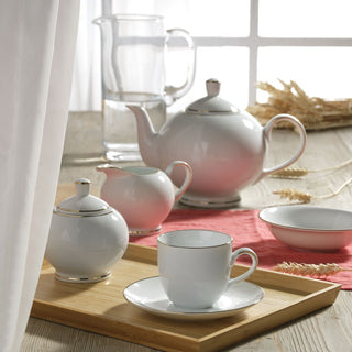 Weissestal Zuccheriera Filo Oro in Porcellana by Salvartore Izzo