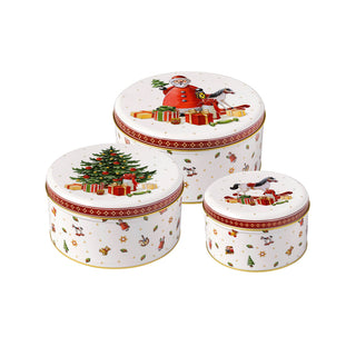 Villeroy & Boch Winter Collage Accessories Set 3 Scatole Dolci