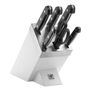 Zwilling Ceppo di Coltelli 7 Pezzi Gourmet Bianco