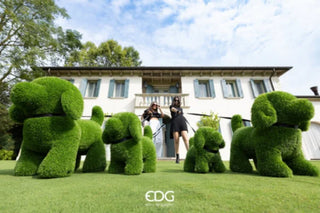 EDG Enzo de Gasperi Large Bear Grass Decoration 65x40x45 cm