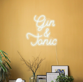 Candyshock Neon Light Gin &amp; Tonic 80 cm