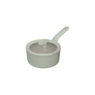 BergHOFF Pentolino Antiaderente con Coperchio Leo Balance 18 cm Sage
