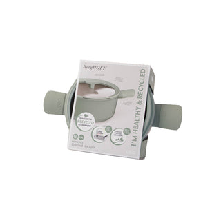 BergHOFF Casseruola Antiaderente con Coperchio Leo Balance 24 cm Sage